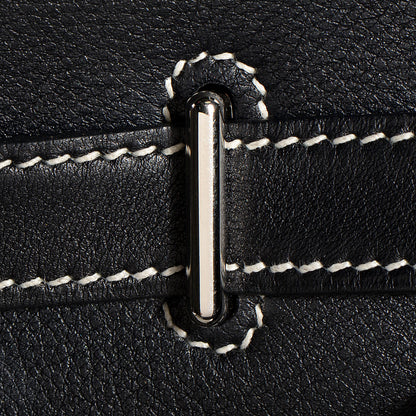 Hermes Swift Kelly Flat 35 Black 17 of 22