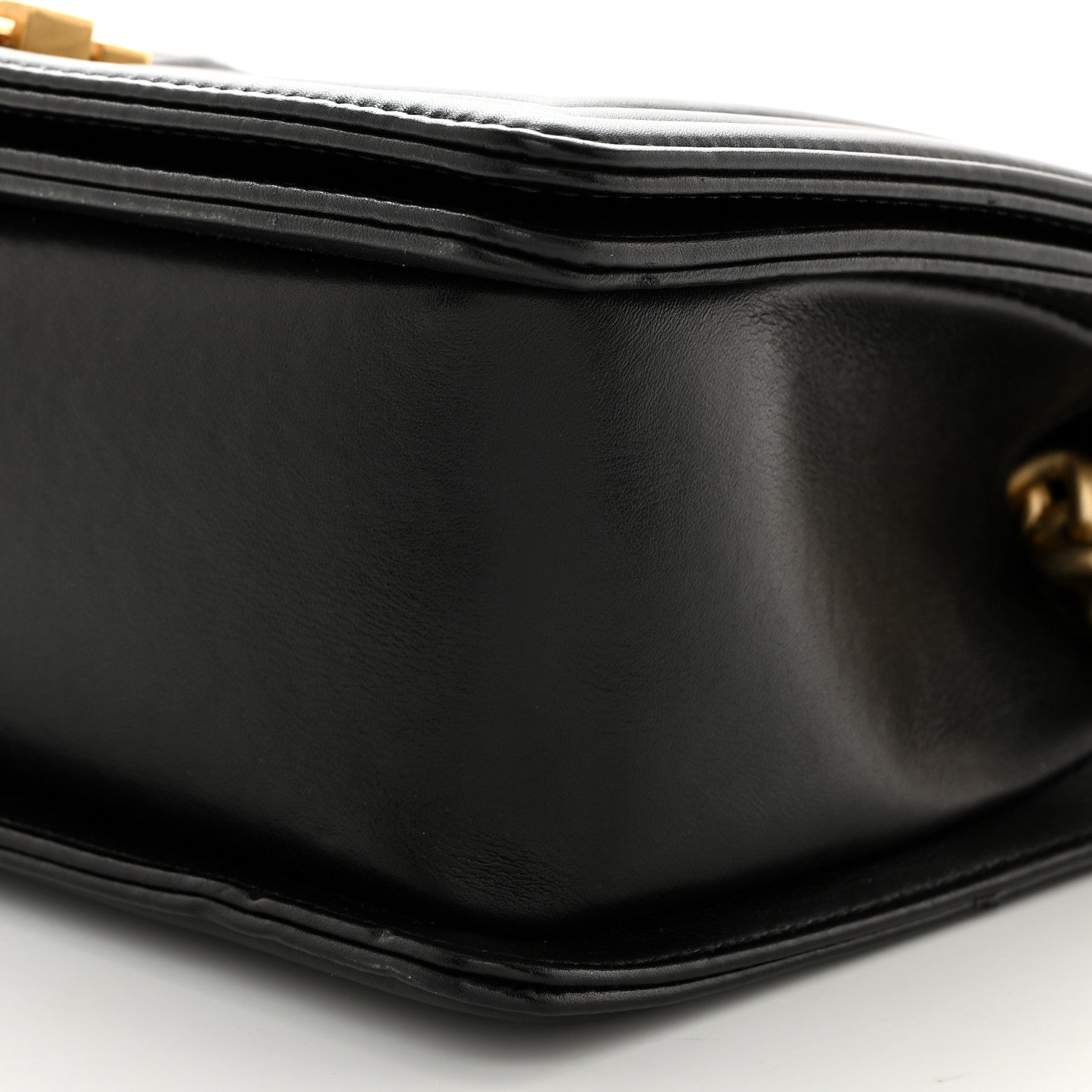 Chanel Caviar Suede Calfskin Chevron Medium Boy Flap Black 10 of 10
