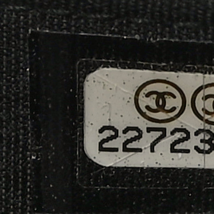 Chanel Caviar Quilted Boy Wallet On Chain WOC Black 8 of 11