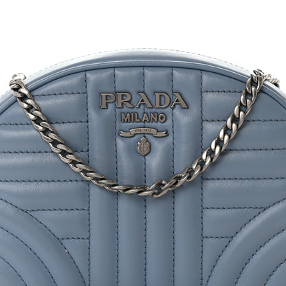 Prada Soft Calfskin Impunture Diagramme Belt Bag Astrale 7 of 11