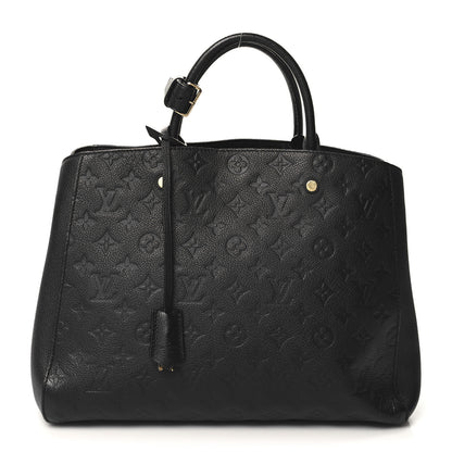 Louis Vuitton Empreinte Montaigne GM Black 1 of 9