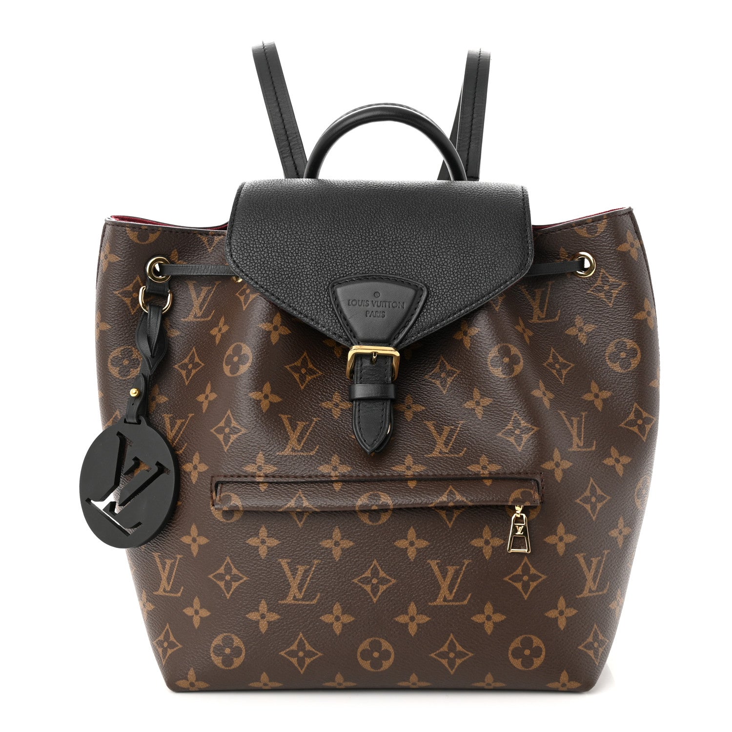 Louis Vuitton Monogram Montsouris PM Black 1 of 9
