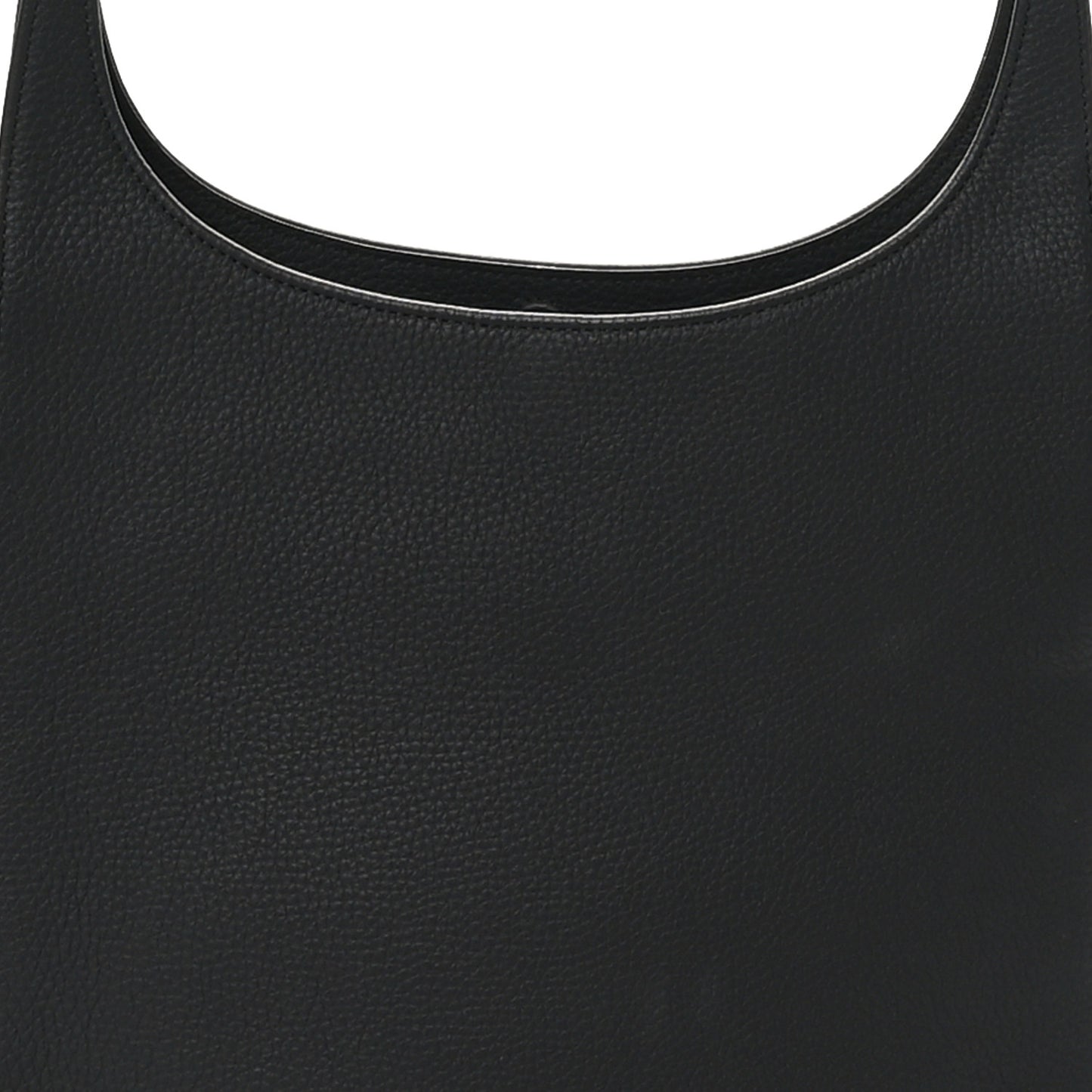 Grained Calfskin Jules Bag Black