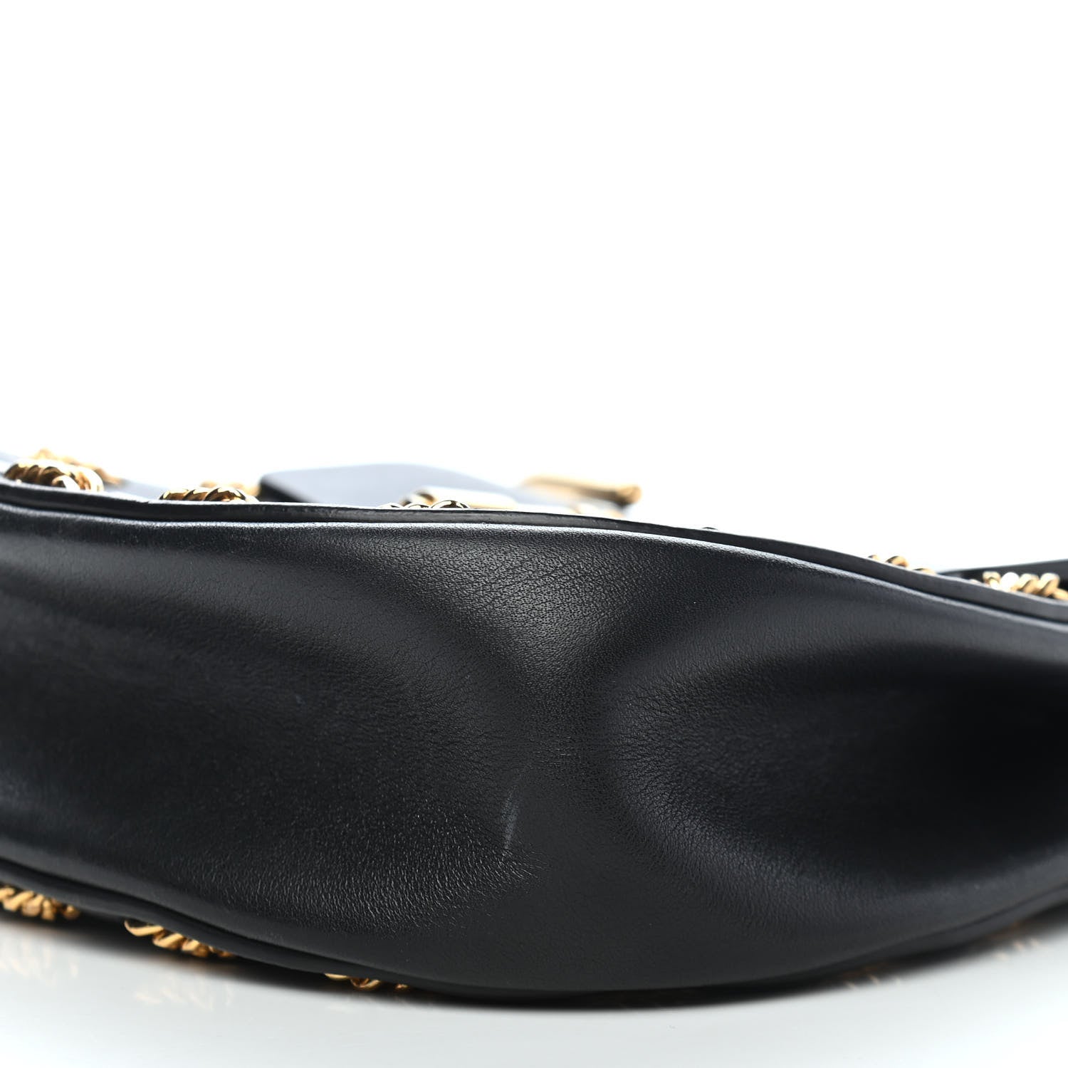 Chloe Calfskin Mini Drew Chain Shoulder Bag Black 9 of 9
