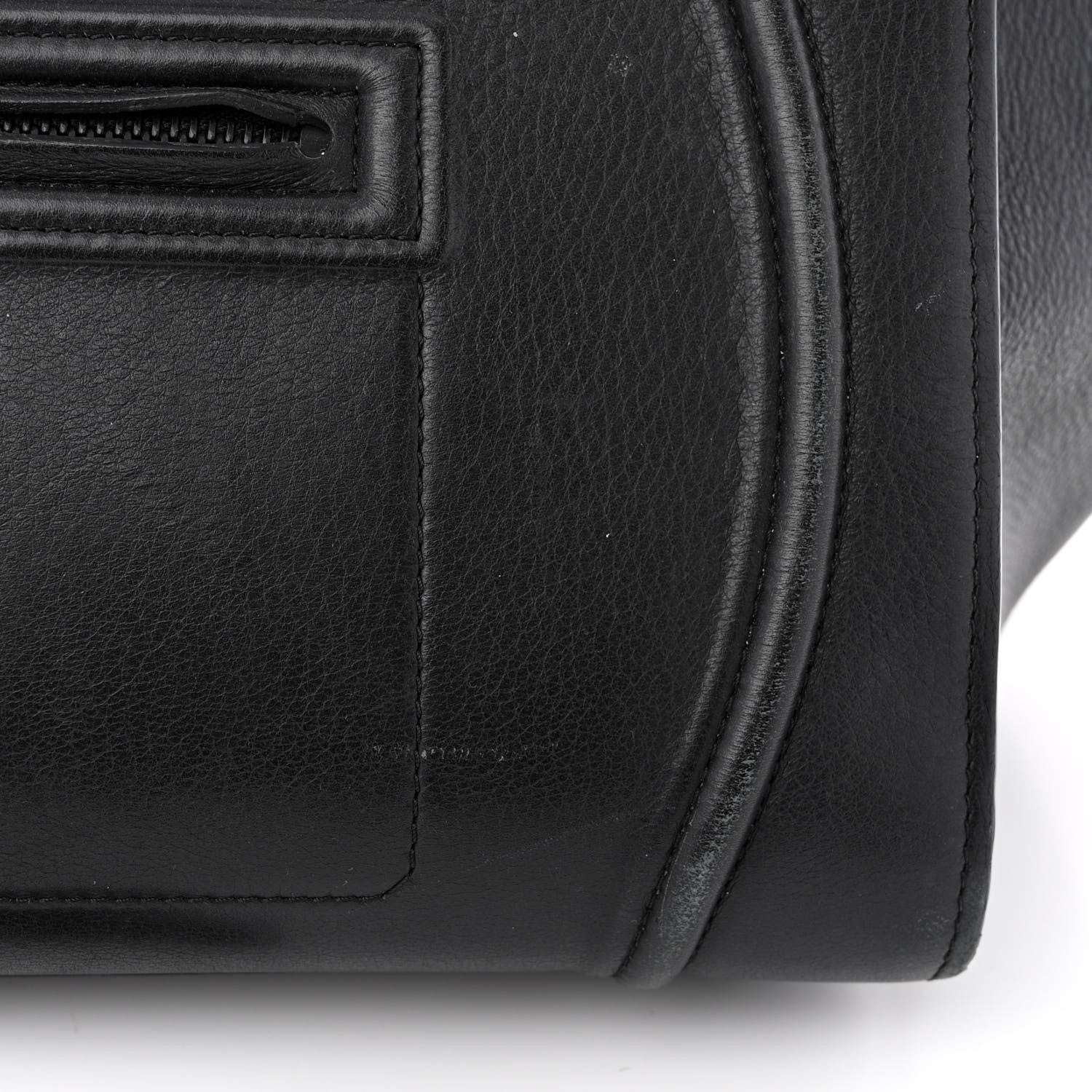 Celine Supple Calfskin Medium Phantom Luggage Black 16 of 19