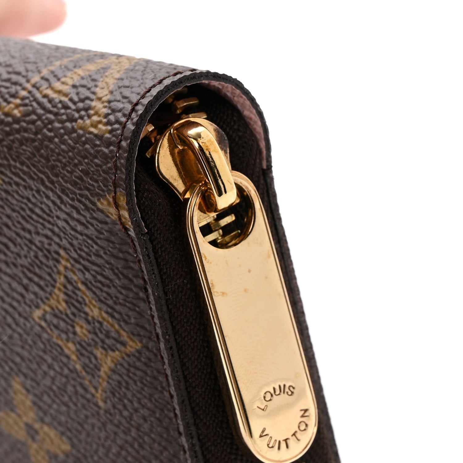 Louis Vuitton Monogram Saint Barth V Zippy Wallet Rose Ballerine