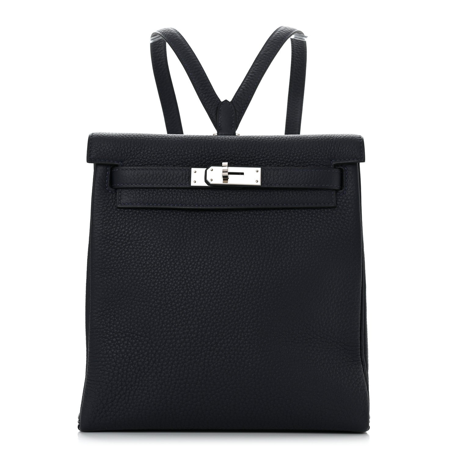 Hermes Togo Kelly Ado Backpack Bleu Nuit 1 of 11