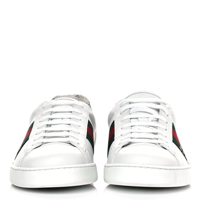 Gucci X SEGA Calfskin Ayers Mens Web Guccy Ace Sneakers 10 White 2 of 11