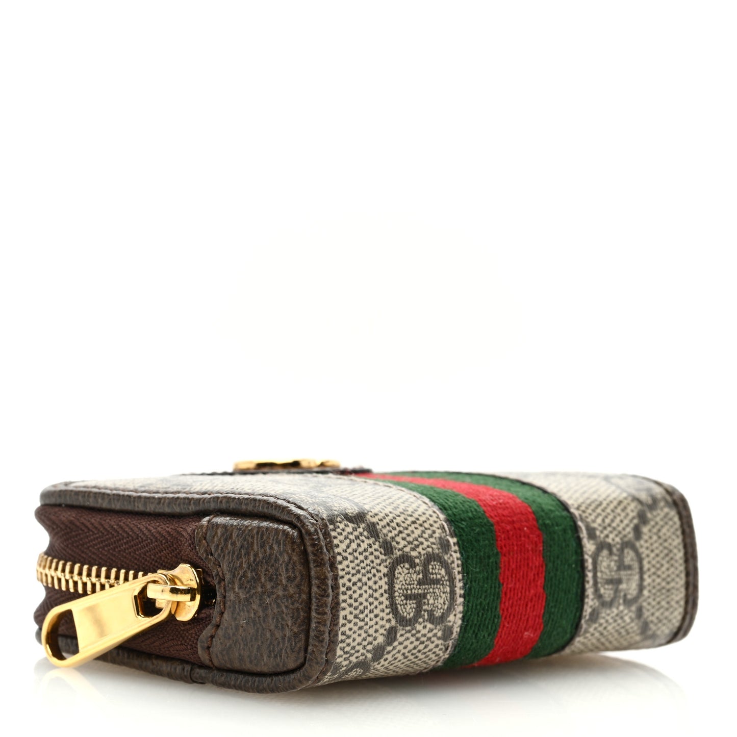 GG Supreme Monogram Web Ophidia Playing Card Case Beige New Acero