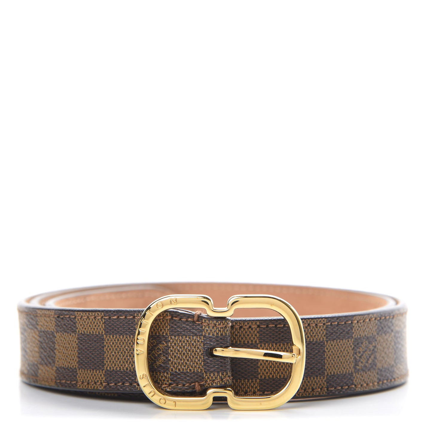 Damier Ebene Mini 25mm Belt 80 32