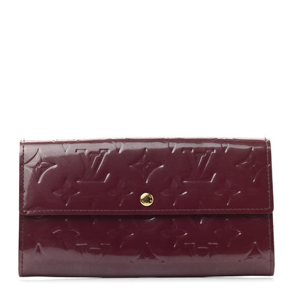 Louis Vuitton Vernis Sarah Wallet Violet 1 of 7