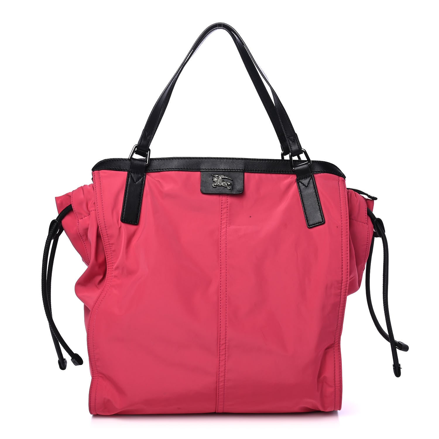 Burberry Nylon Buckleigh Packable Tote Bag Raspberry 1 of 5