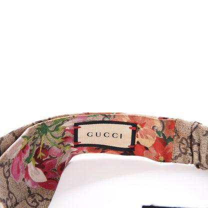 Gucci Silk Monogram Blooms Print Headband Antique Rose 5 of 8
