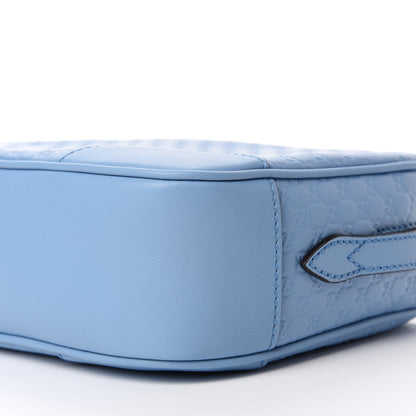 Gucci Microguccissima Mini Bree Messenger Bag Mineral Blue 7 of 10