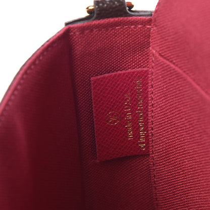 Louis Vuitton Monogram Pochette Felicie Chain Wallet Fuchsia 9 of 12