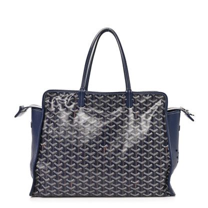 Goyard Goyardine Sac Hardy Pet Carrier PM Navy 1 of 10
