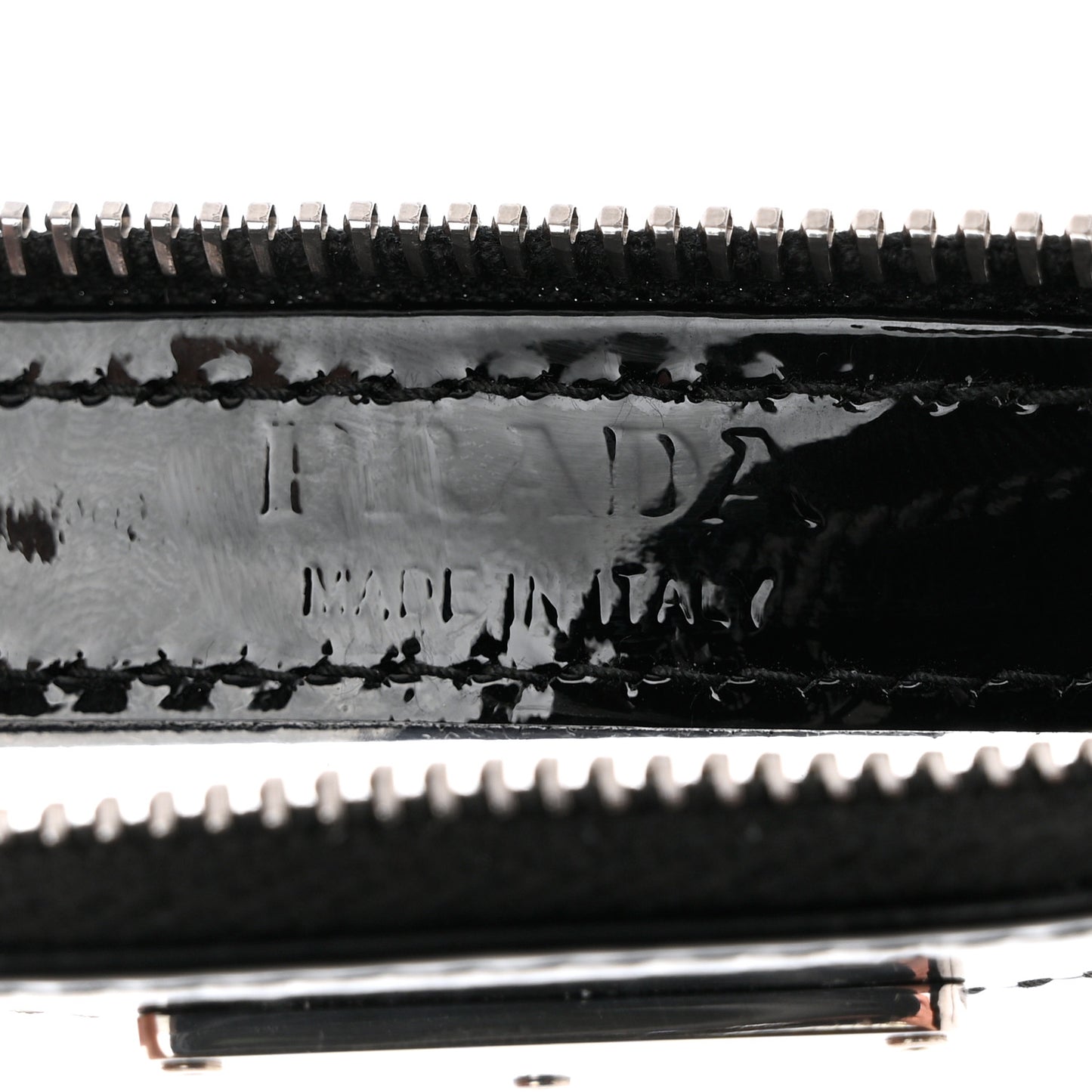 Vernice PVC Card Holder Black