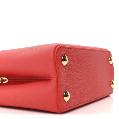 Louis Vuitton LV X TM Taurillon Cerises Capucines BB Rouge 8 of 10