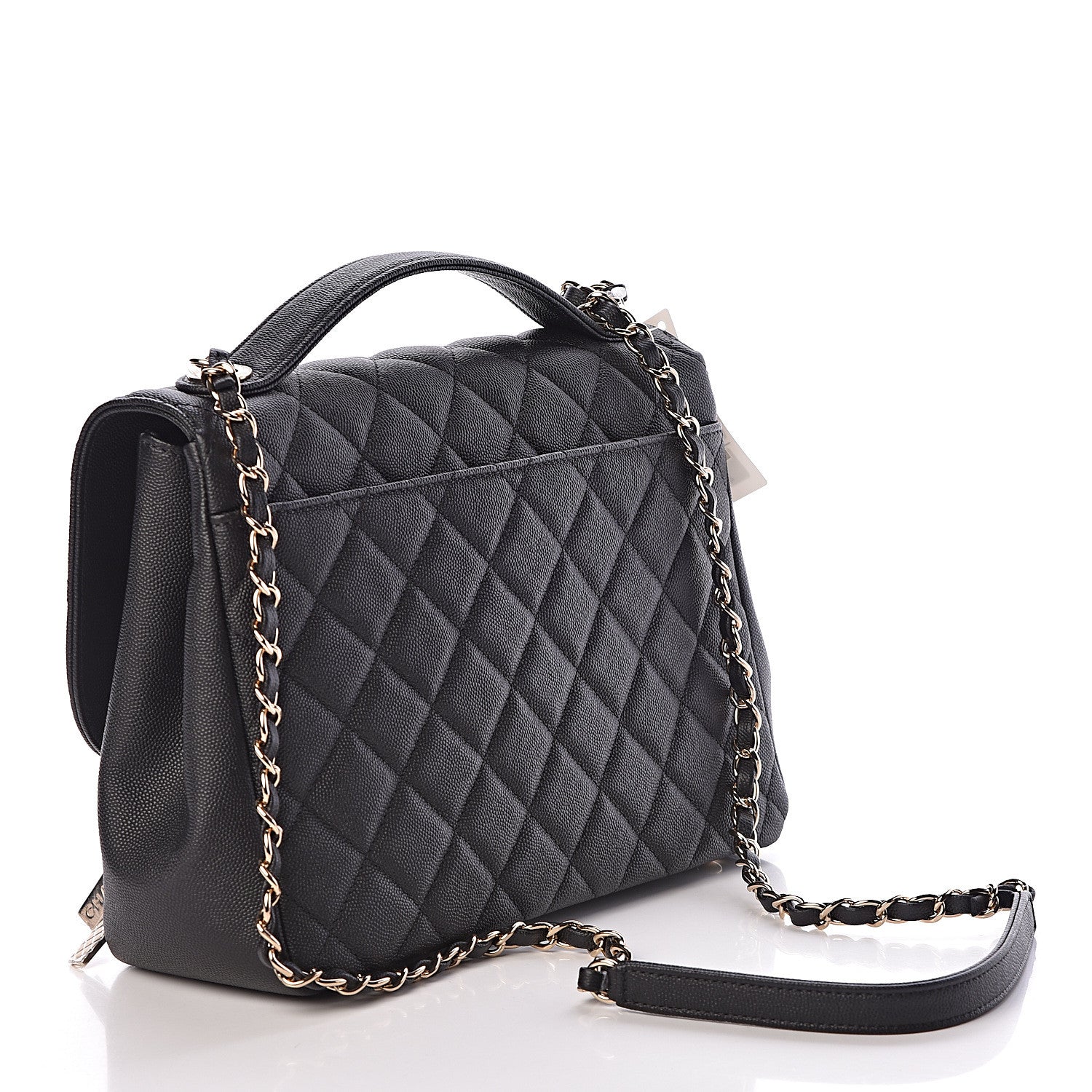 Chanel Caviar Quilted Large Business Affinity Flap Black 3 of 11