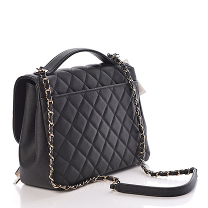 Chanel Caviar Quilted Large Business Affinity Flap Black 3 of 11