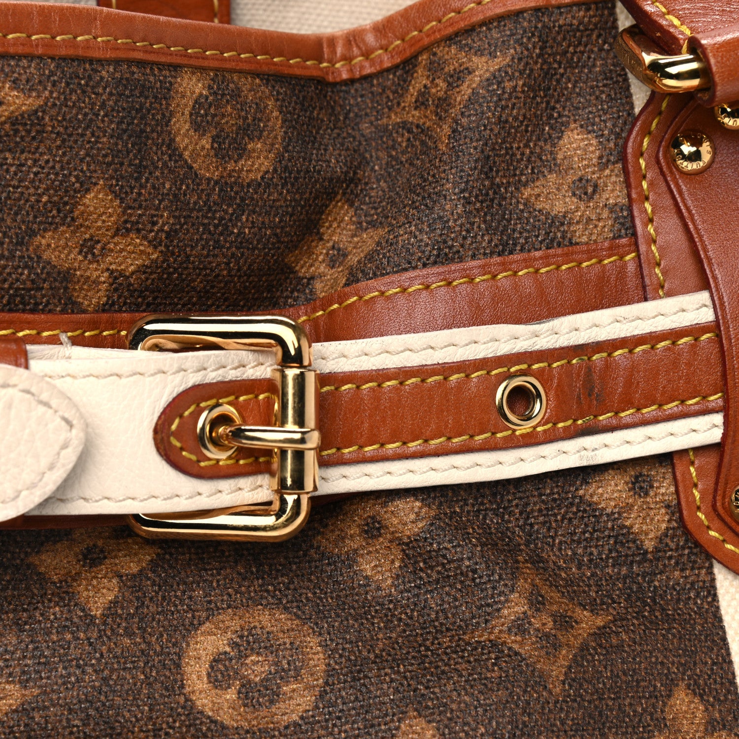 Louis Vuitton Monogram Rayures Tisse Sac PM 16 of 16