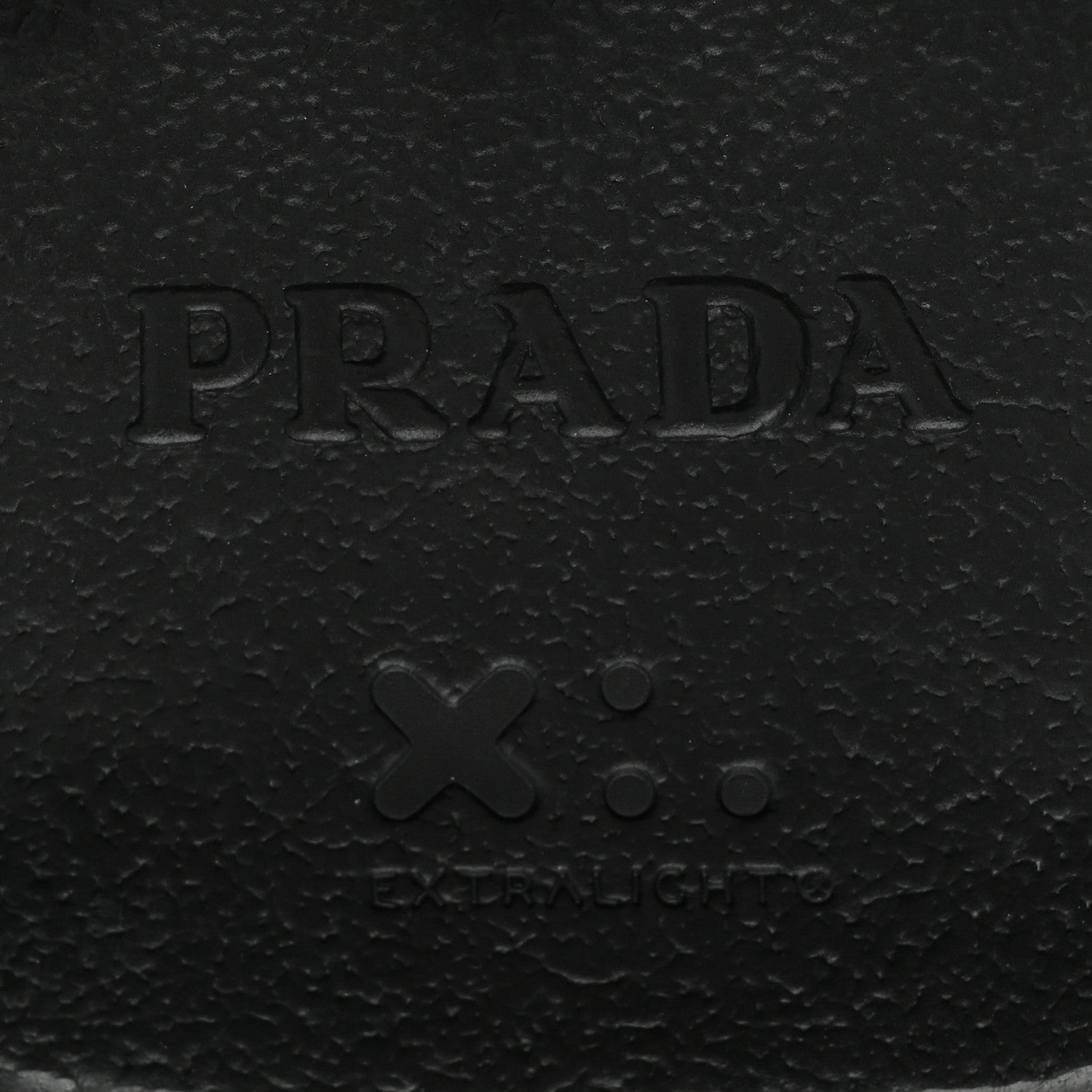 Prada Foam Rubber Triangle Logo Monolith 55mm Cage Sandals 39 Black 7 of 13