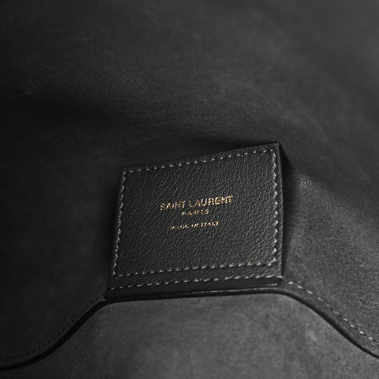 Saint Laurent Calfskin Large Shopping Tote Earth 6 of 10