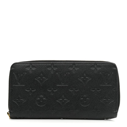 Louis Vuitton Empreinte Zippy Wallet Black 1 of 8