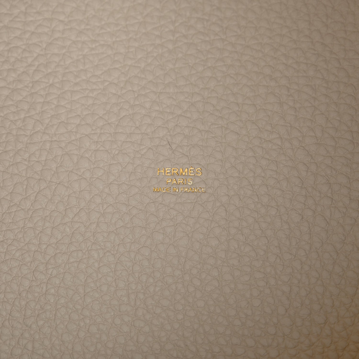 Hermes Taurillon Clemence Picotin Lock 22 MM Beton 6 of 10