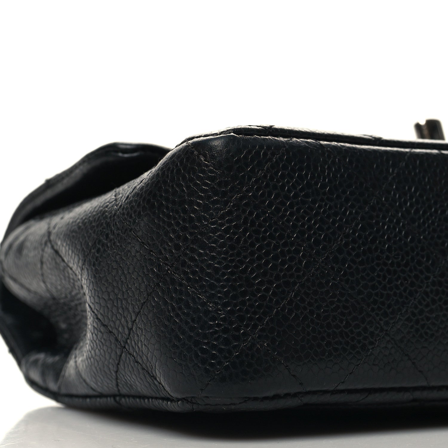 Chanel Caviar Quilted Mini Rectangular Flap Black 9 of 12