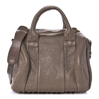 Alexander Wang Pebbled Lambskin Rockie Latte Rose Gold Hardware 1 of 10