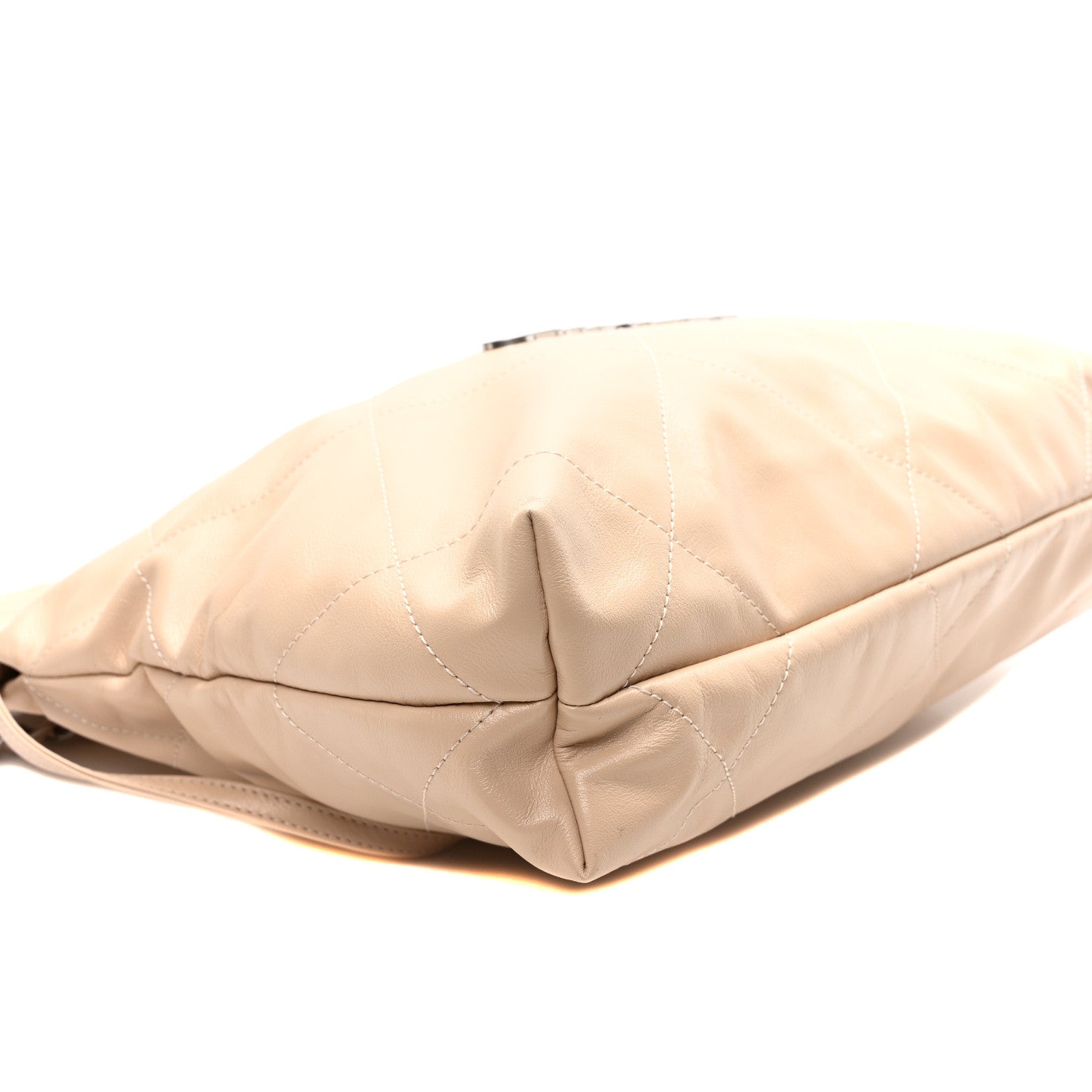 Chanel Shiny Calfskin Quilted Small Chanel 22 Beige 9 of 11