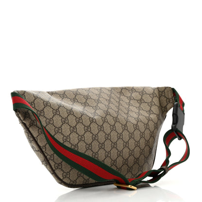Gucci GG Supreme Monogram Courrier Belt Bag Beige New Acero 3 of 13