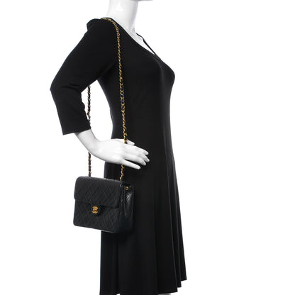 Chanel Lambskin Mini Square Flap Black 2 of 14