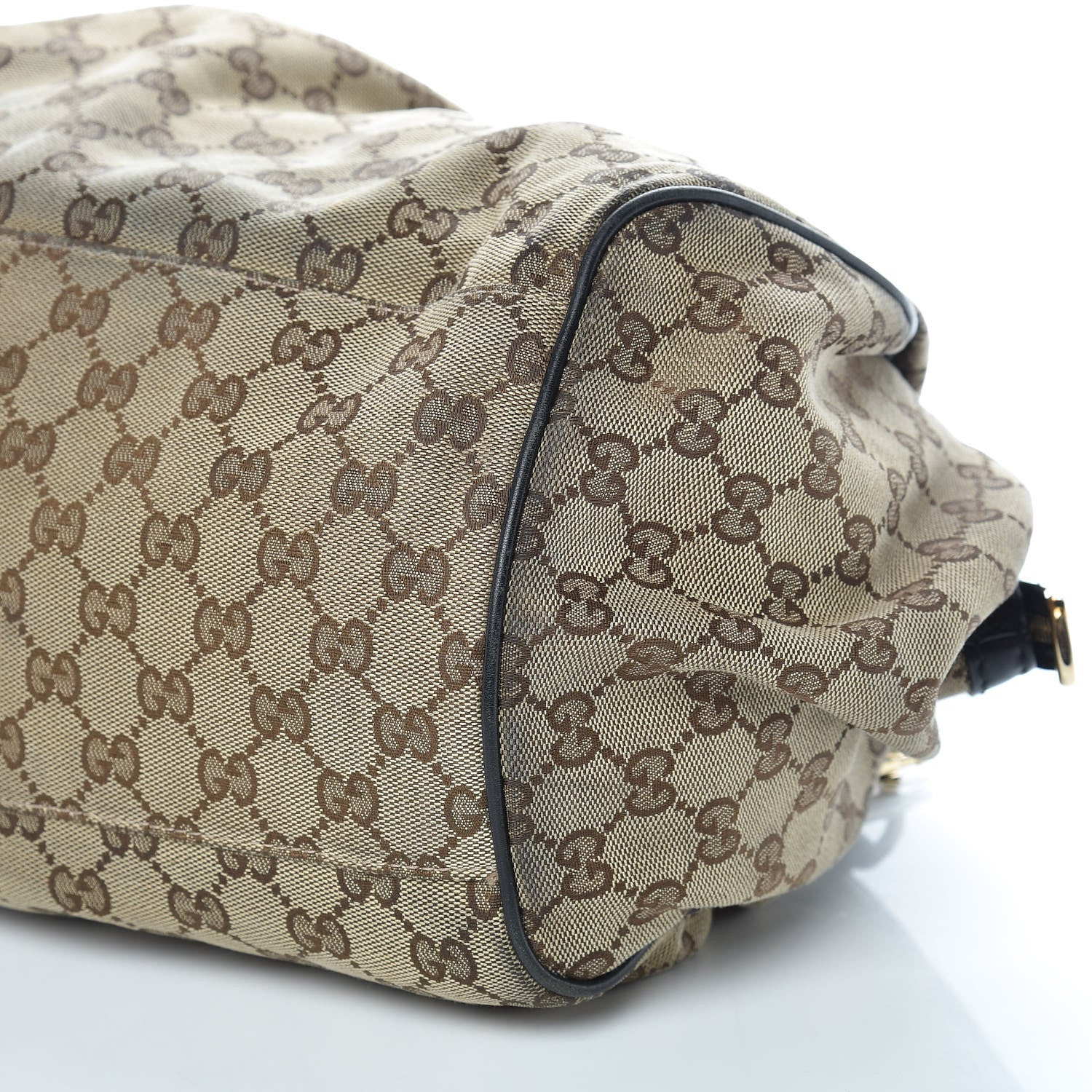 Gucci Monogram Medium Sukey Boston Bag Brown 6 of 12