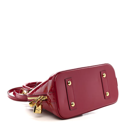 Louis Vuitton Vernis Alma BB Rose Indien 4 of 10