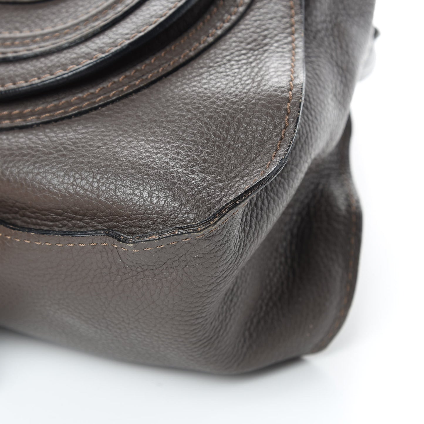 Calfskin Medium Marcie Satchel Ash