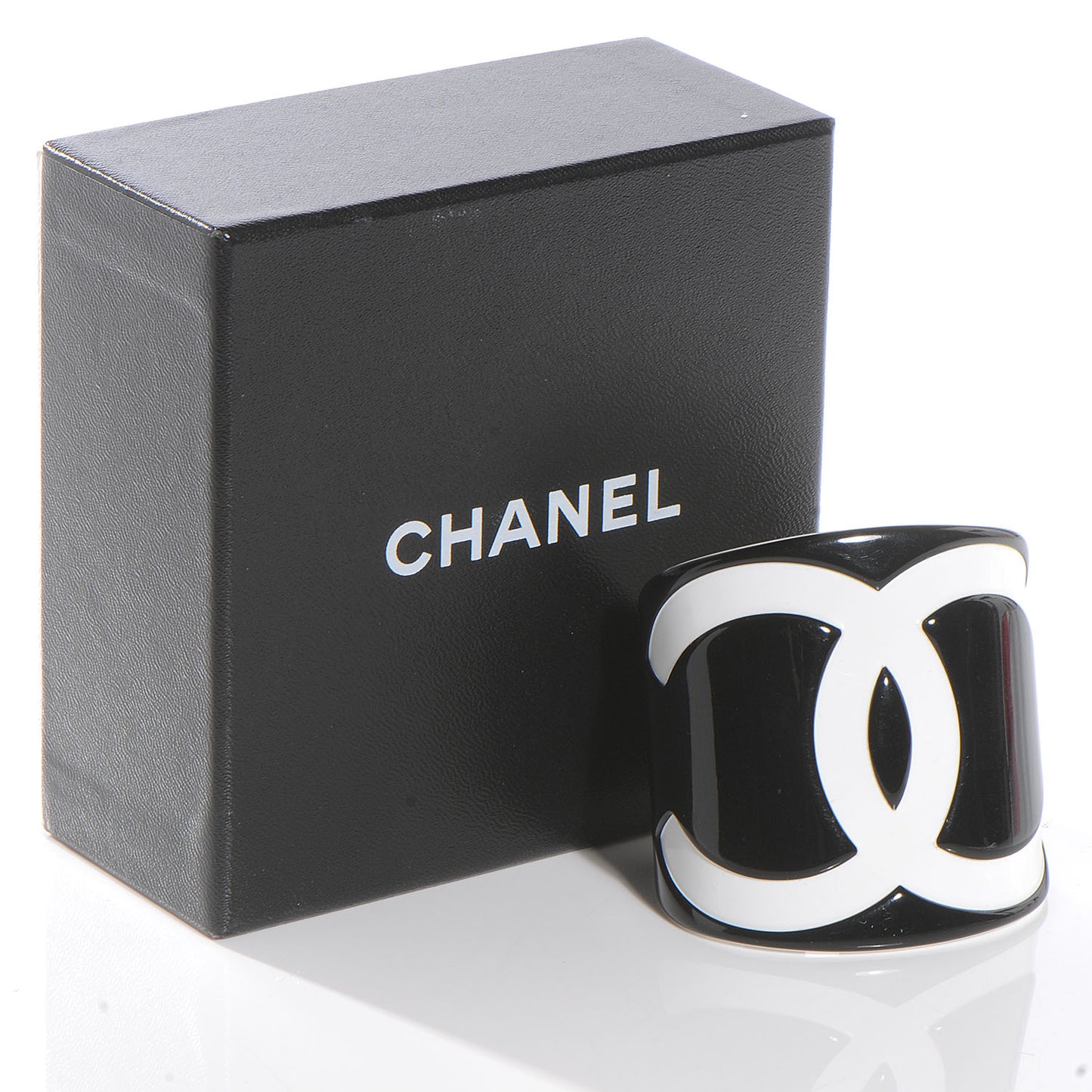 Resin CC Cuff Black White