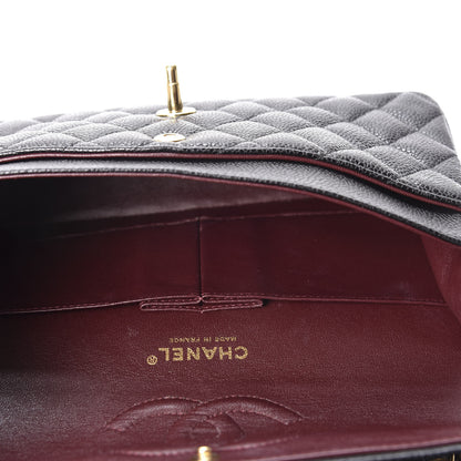 Chanel Caviar Quilted Medium Double Flap Black 4 of 11