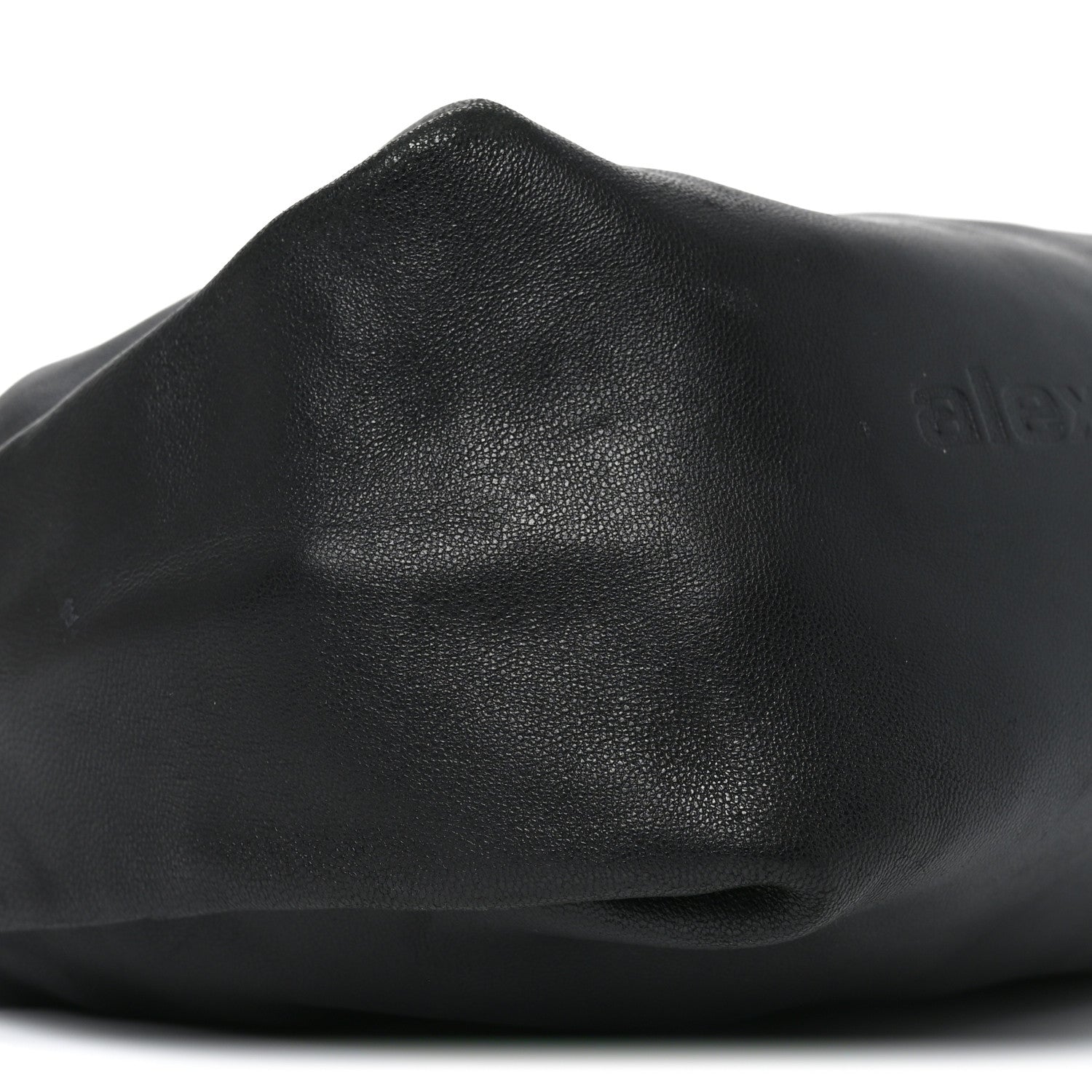 Alexander Wang Lambskin Mini Scrunchie Bag Black 8 of 9