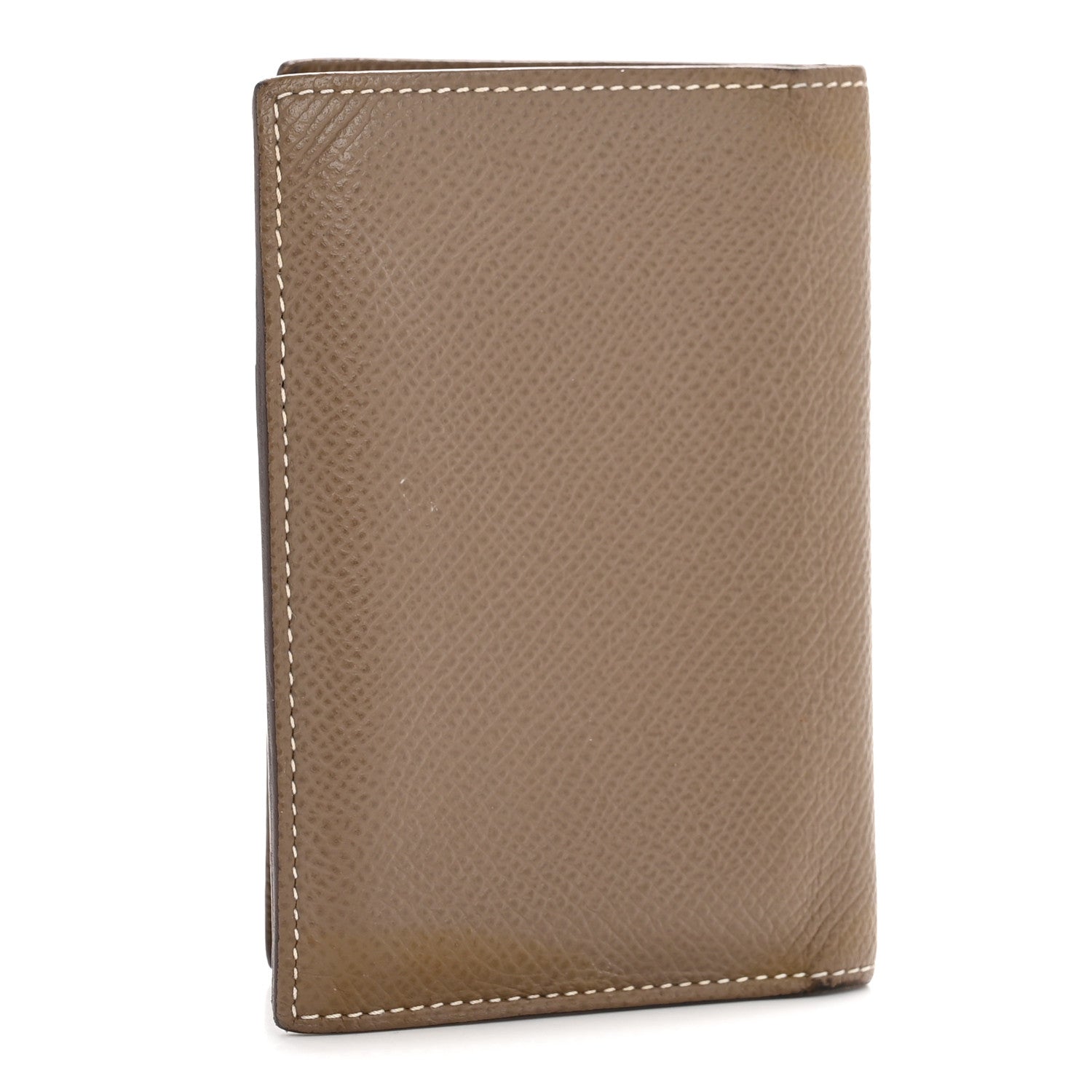 Hermes Epsom MC2 Euclide Card Holder Case Etoupe 3 of 8