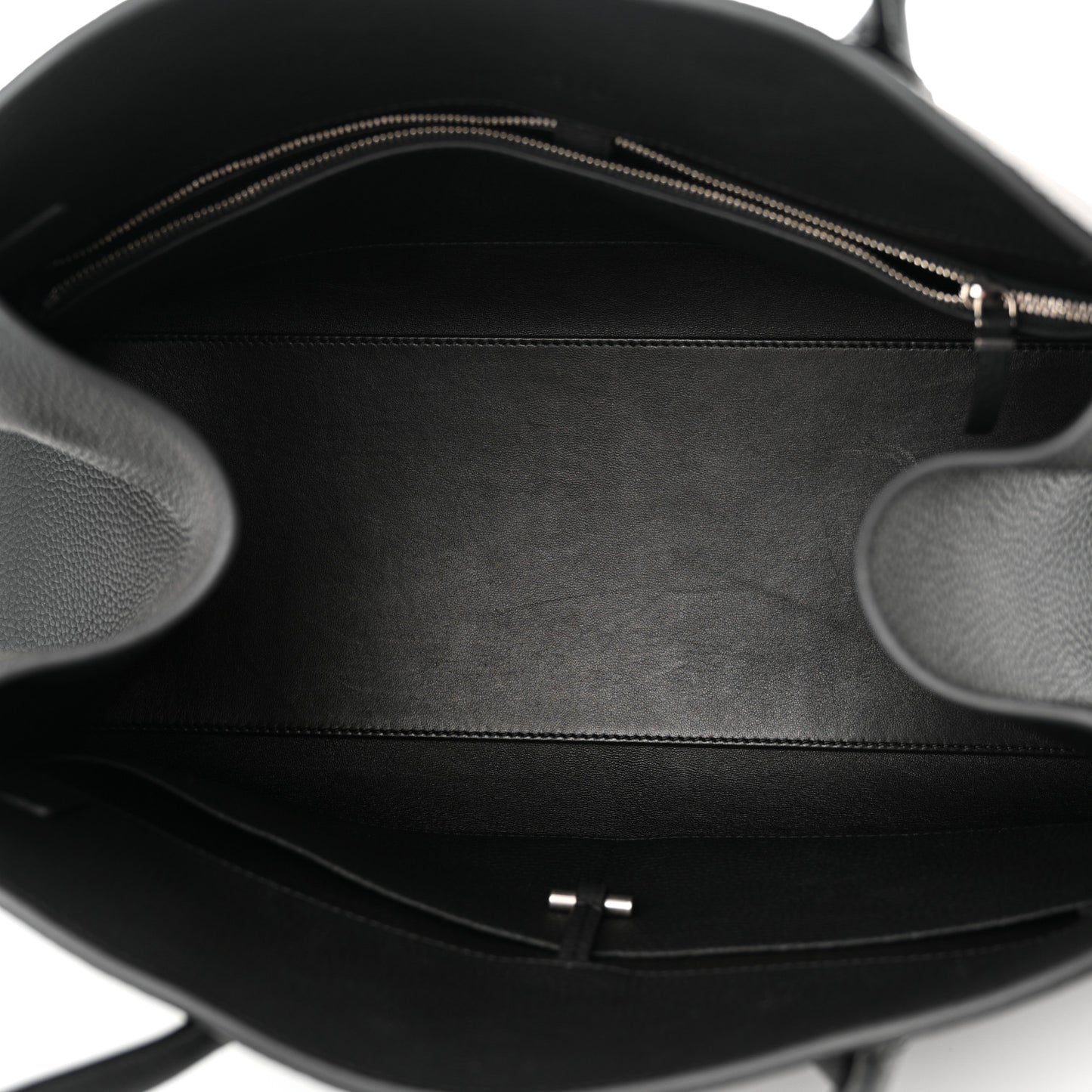 Grained Calfskin EW Margaux Black