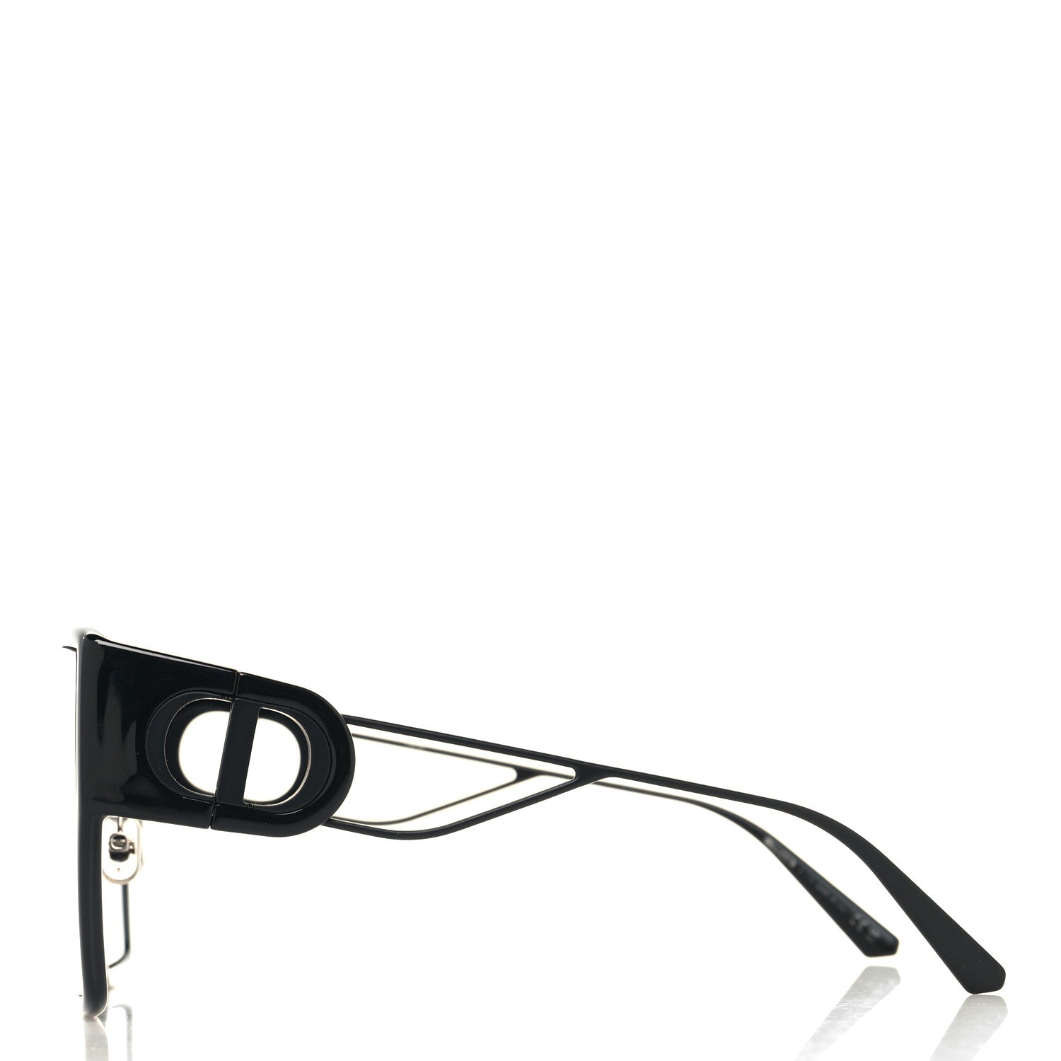 Christian Dior Rectangular 30 Montaigne 1 Sunglasses Black 3 of 7