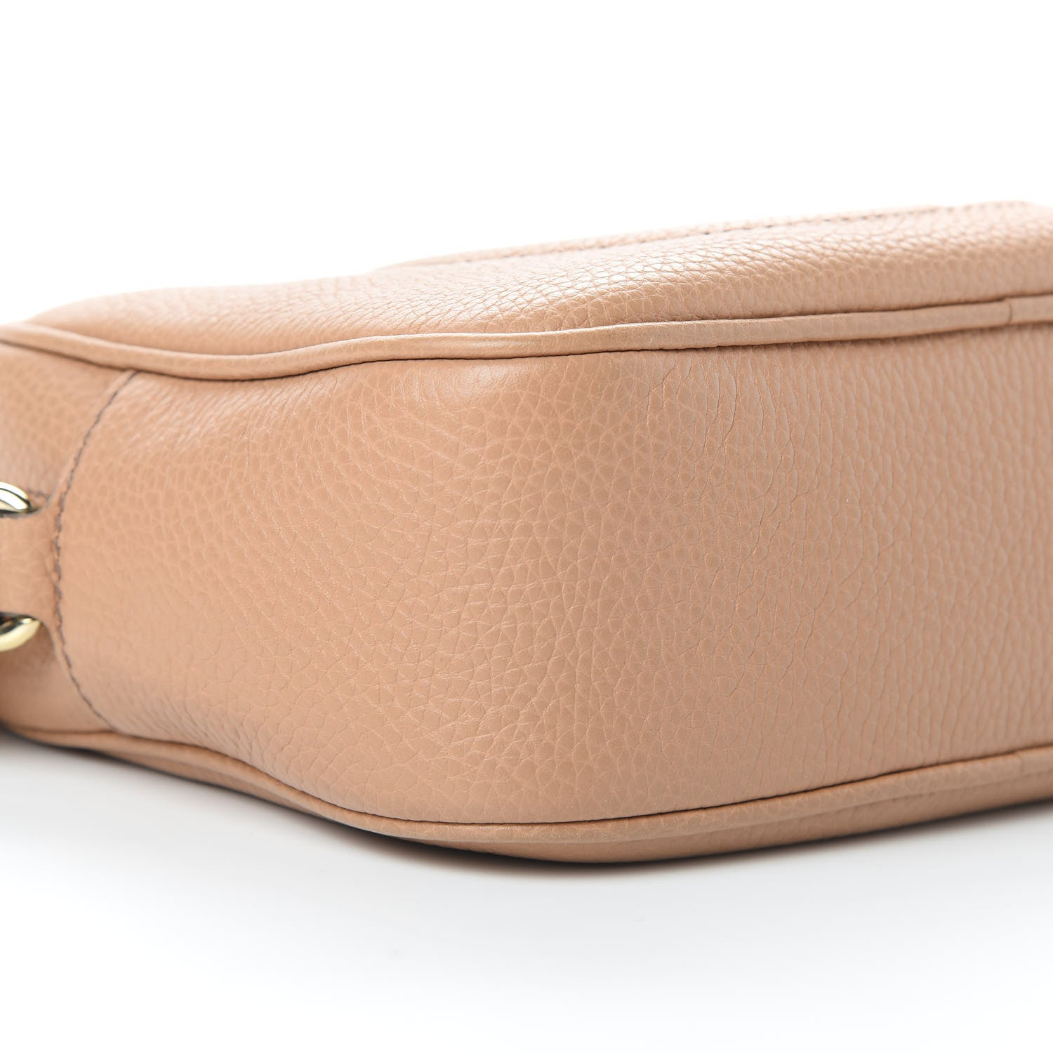 Gucci Pebbled Calfskin Small Soho Disco Bag Camelia 9 of 11