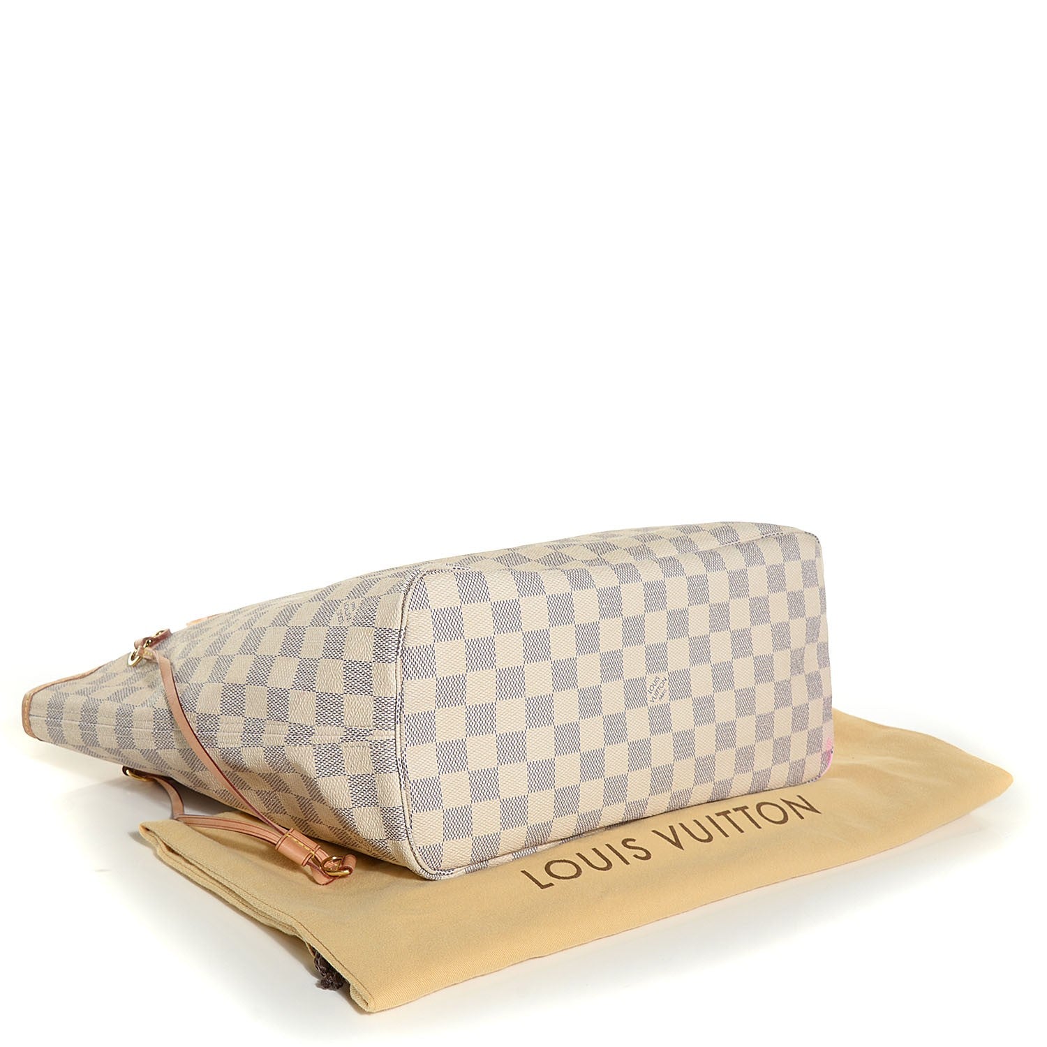 Louis Vuitton Damier Azur Neverfull MM 4 of 8