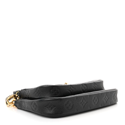 Louis Vuitton Empreinte Monogram Giant Multi Pochette Accessories Black 4 of 10