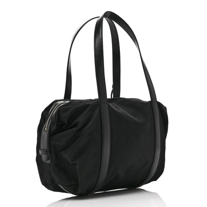 Prada Tessuto Nylon Saffiano Tote Black 3 of 10