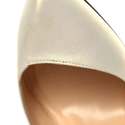 Christian Louboutin Nappa Corneille 100 Pumps 36 Snow 9 of 9