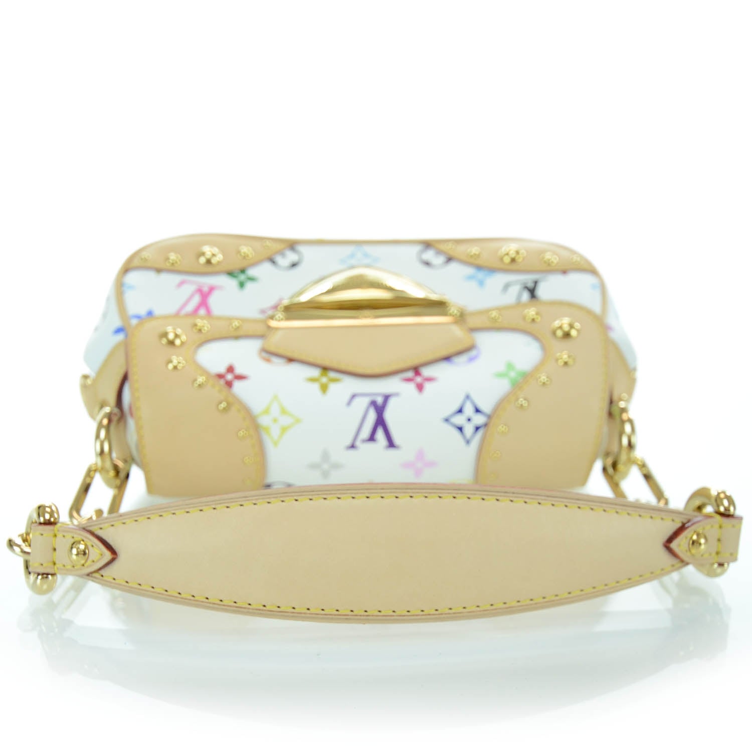 Louis Vuitton Monogram Multicolor Marilyn White 4 of 10