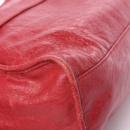 Balenciaga Agneau Classic Silver Hardware City Rouge Sapphire 10 of 12
